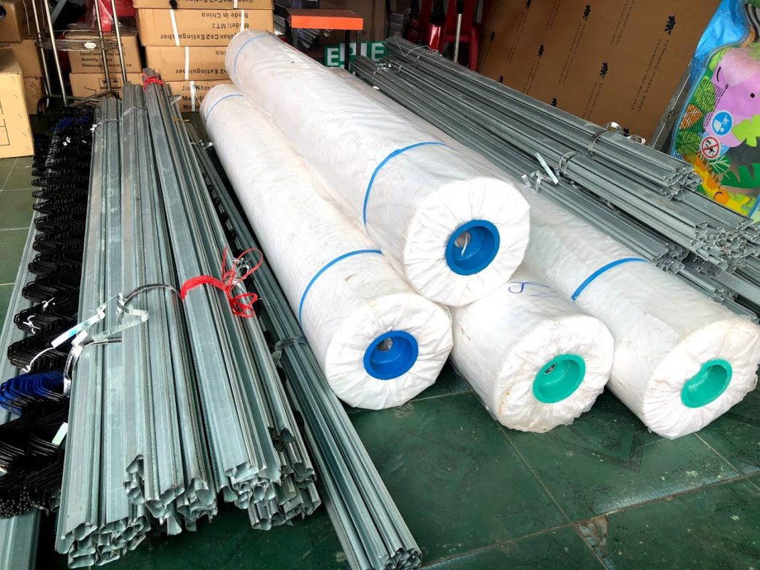 mang nha kinh pe 5 Cuộn màng nhà kính được đóng gói trước khi giao