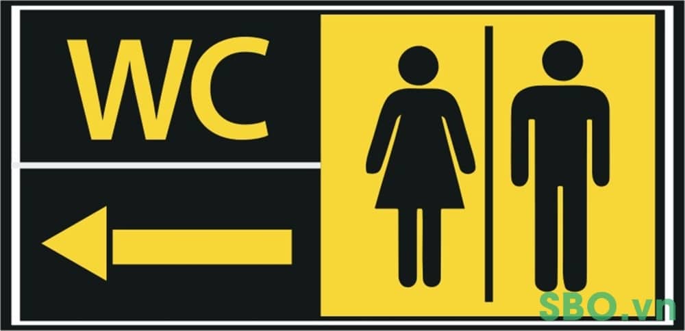 bang chi dan nha ve sinh wc bảng chỉ dẫn nhà vệ sinh wc