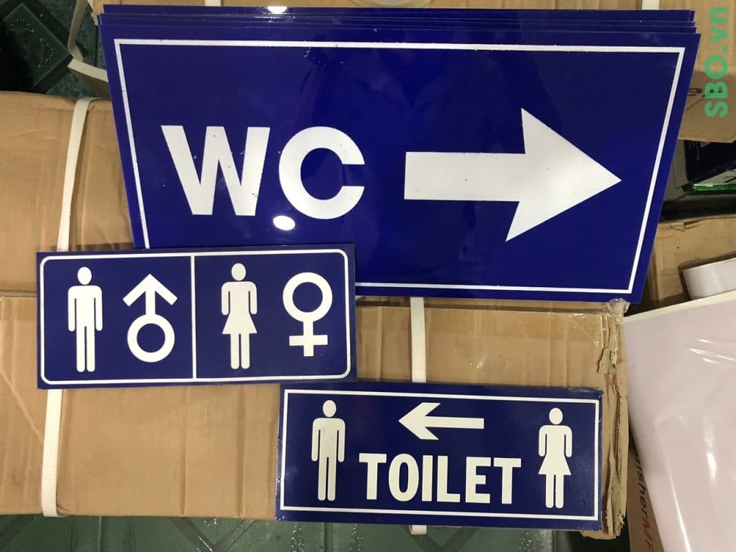 bang chi huong wc bảng chỉ hướng wc