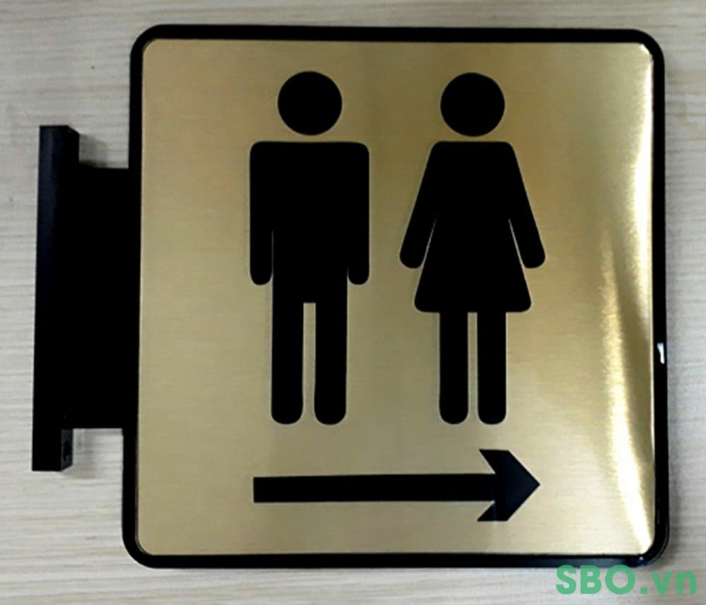 bang toilet alu guong vang dan decal bảng toilet alu gương vàng dán decal