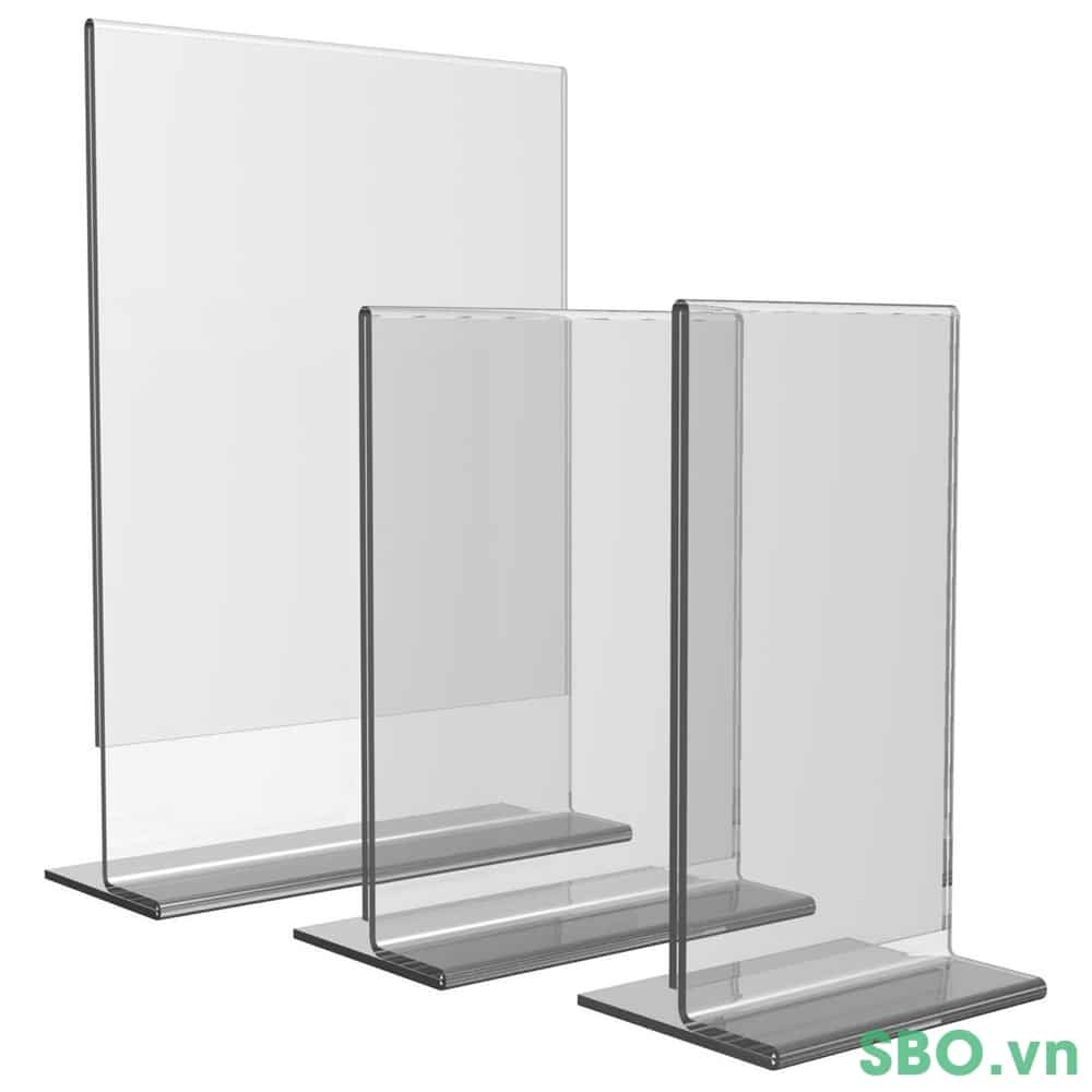 ke dung mica kep giay thong tin kho a4 kệ đứng mica kẹp giấy thông tin khổ A4