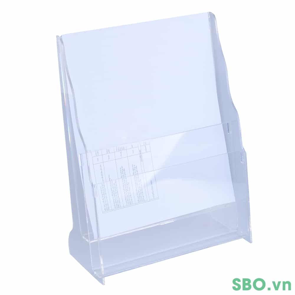 ke mica de ban dung giay to kệ mica để bàn đựng giấy tờ trong công ty, trung tấm thương mại