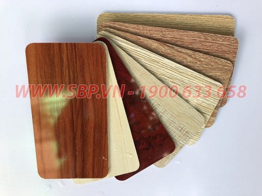 tấm gỗ nhựa pvc vân gỗ SBP