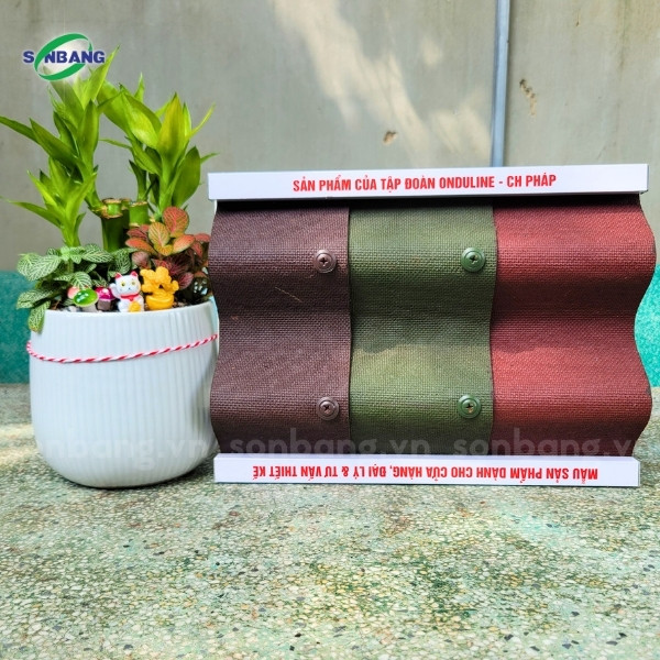 ton sinh thai onduline 7 Tấm lợp sinh thái Onduline được Sơn Băng phân phối chính hãng