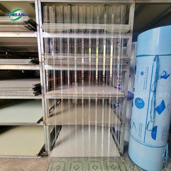 ton nhua lay sang solmart 1 Tôn nhựa lấy sáng SolMart 11 sóng vuông