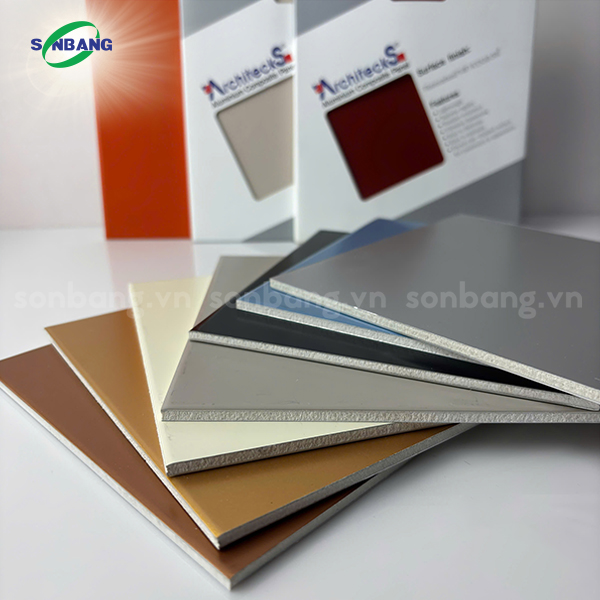 alu15 Tấm Aluminum Architecks FR đạt tiêu chuẩn chống cháy quốc tế