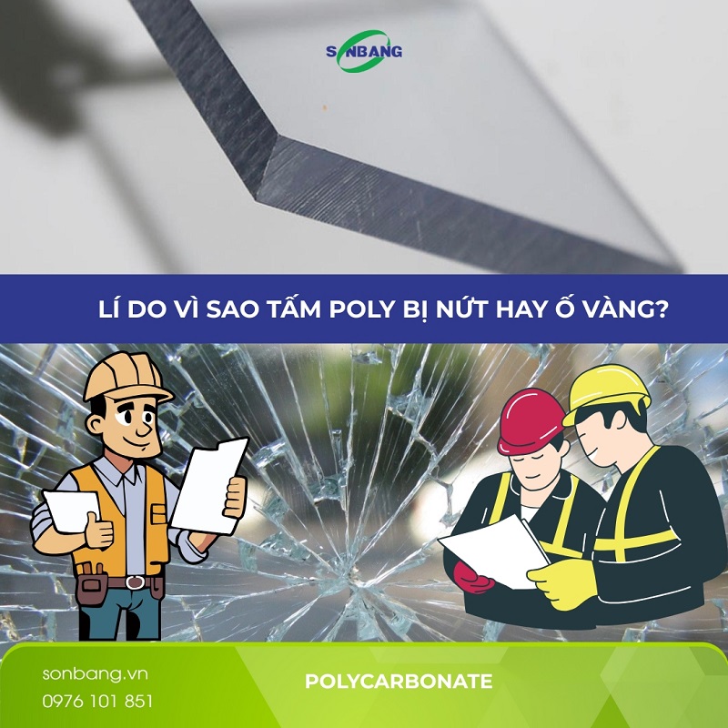 Tam polycarbonate chat luong 1 tấm polycarbonate chất lượng sẽ không bị nứt và ố vàng