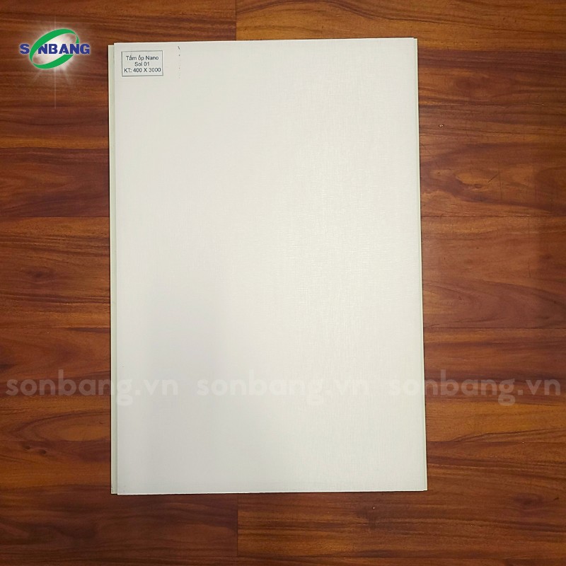 tam op tuong nano phang sol 01 4 Tấm ốp tường nano phẳng vân hoa văn SOL-01