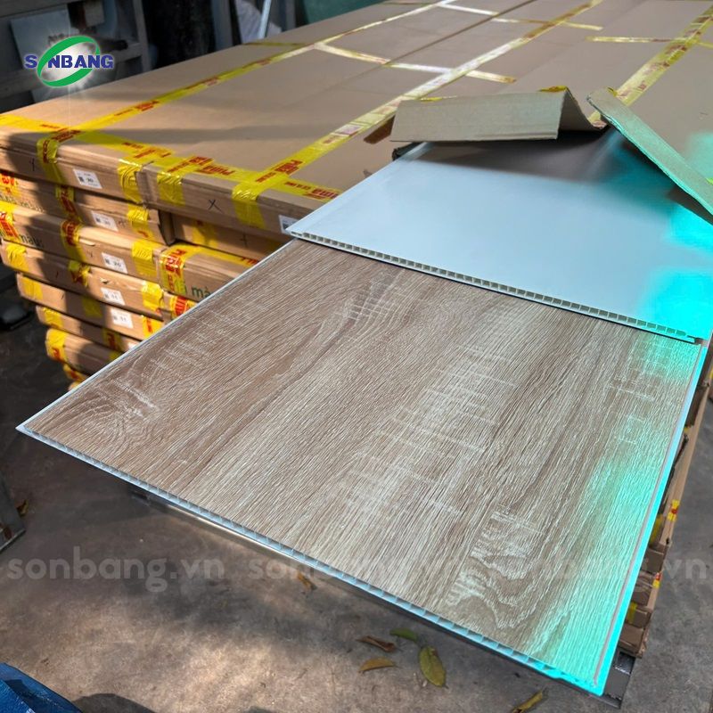 bao gia tam nano 2 Đóng gói tấm ốp nano ECP theo kiện