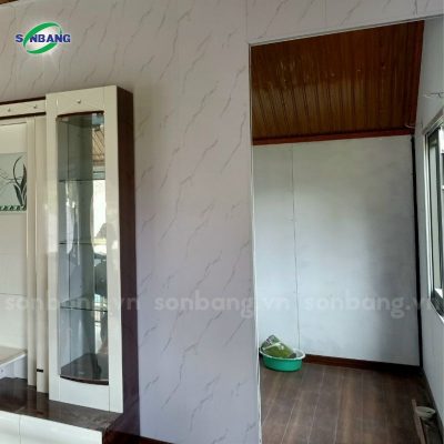 vach ngan nhua nano 5 Lắp đặt vách nhựa ngăn phòng nano để cải tạo nhà ở
