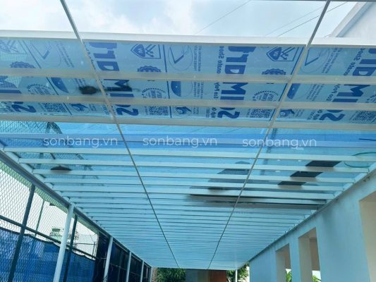 mai che poly cong trinh dan dung 8 Poly SolMart tại công trình Làng ẩm thực Đông Sài Gòn