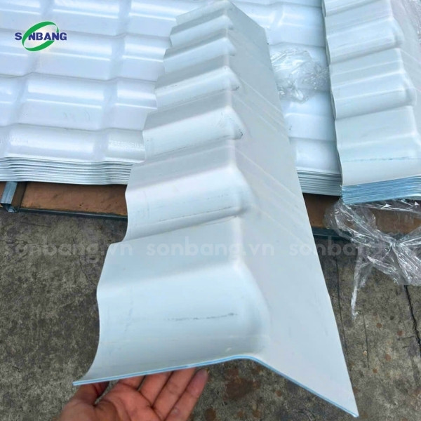 ngoi nhua pvc asa 3 Tôn nhựa giả ngói PVC/ ASA siêu nhẹ