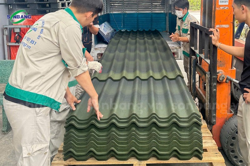 Tôn sinh thái Onduline được Sơn Băng phân phối chính hãng 