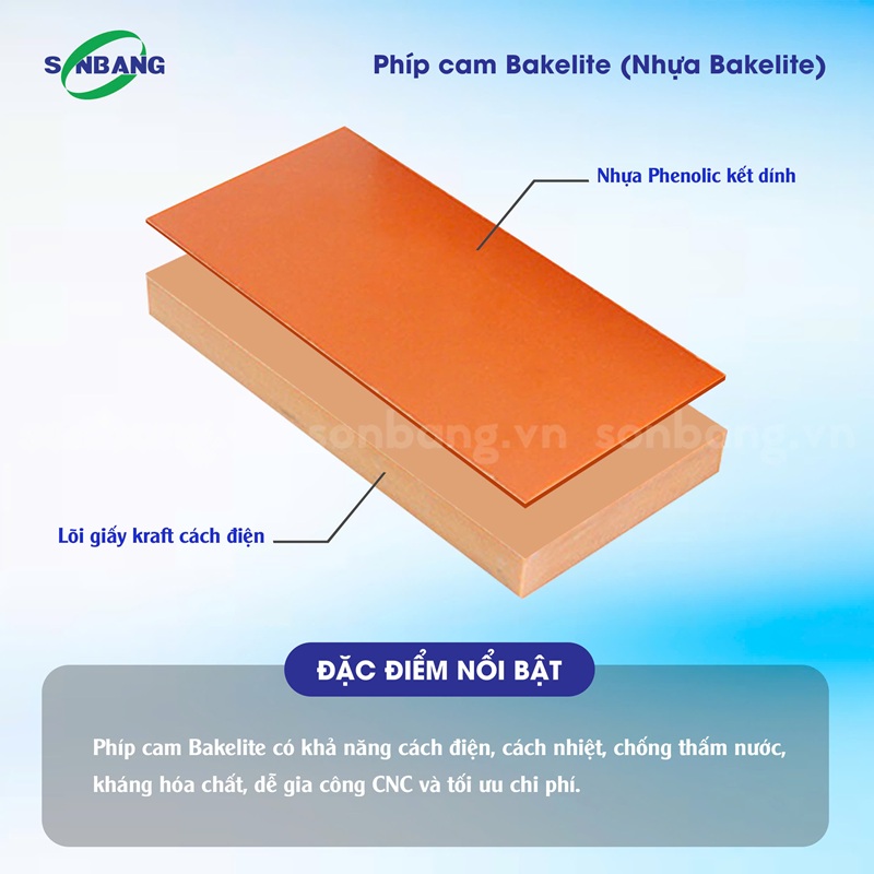 phan loai phip cach dien 3 Tấm phíp cam Bakelite tiết kiệm chi phí