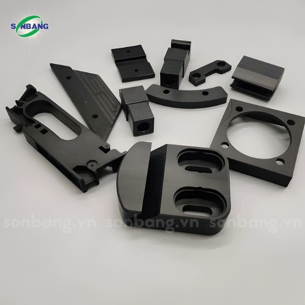 tam nhua hdpe 7 Các chi tiết máy được cắt CNC từ tấm nhựa HDPE nguyên khổ