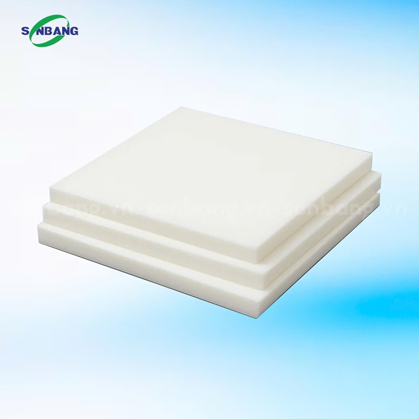 tam nhua teflon ptfe 1 Tấm nhựa Teflon chịu nhiệt, kháng hóa chất