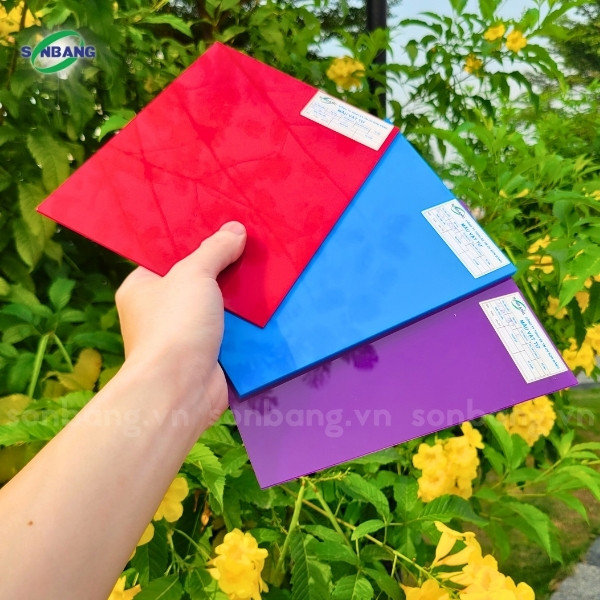 tam mica mau dai loan 2 Tấm nhựa mica màu Đài Loan