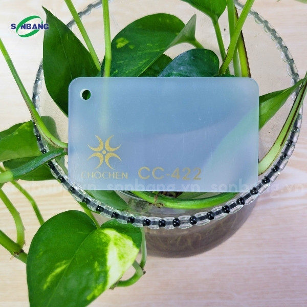 tam mica trang dai loan 5 Tấm mica trắng mờ Chochen Đài Loan