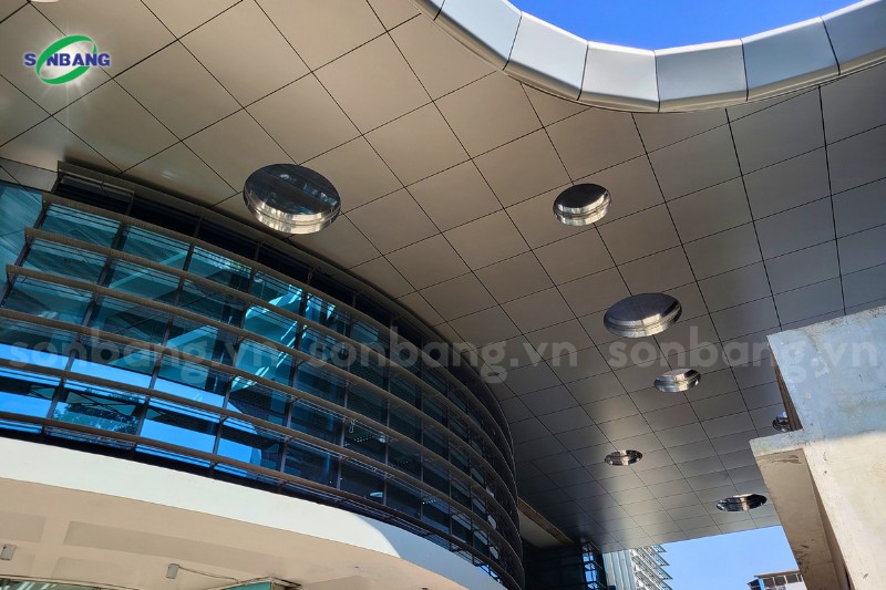 2500m2 tam alu trung tam thong tin khvcn 5 Alu màu bạc nhũ mang vẻ đẹp hiện đại và sang trọng