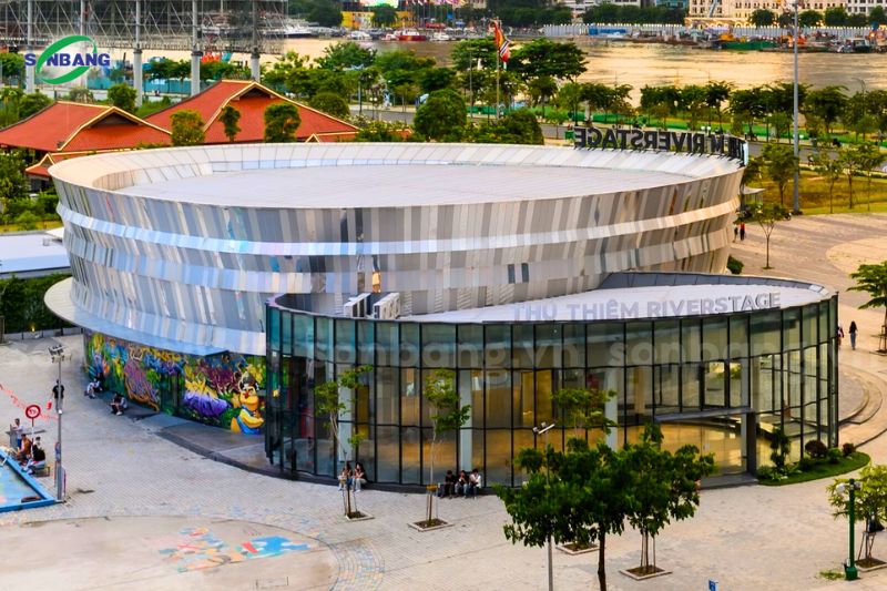 2700m2 tam alu thu thiem riverstage 2 1 Mặt dựng Alu Symphony Hall tại Thủ Thiêm Riverstage
