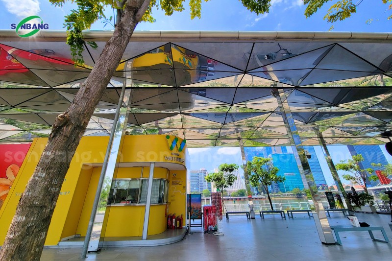 2700m2 tam alu thu thiem riverstage 7 Alu gương mang đến sự an toàn cho các hạng mục công cộng