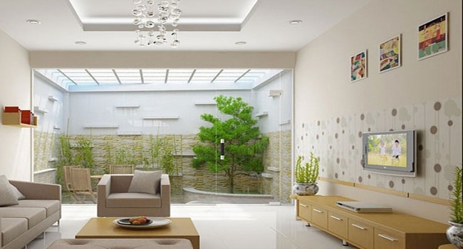 giếng trời lấy sáng