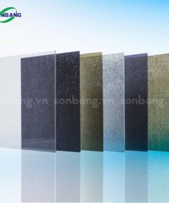 Tấm Polycarbonate đặc ruột SolarFlat lợp mái lấy sáng