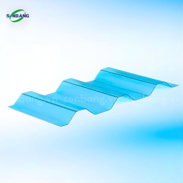 ton lay sang 9 song vuong nicelight 0 Tôn lấy sáng 9 sóng vuông Nicelight lợp mái siêu nhẹ