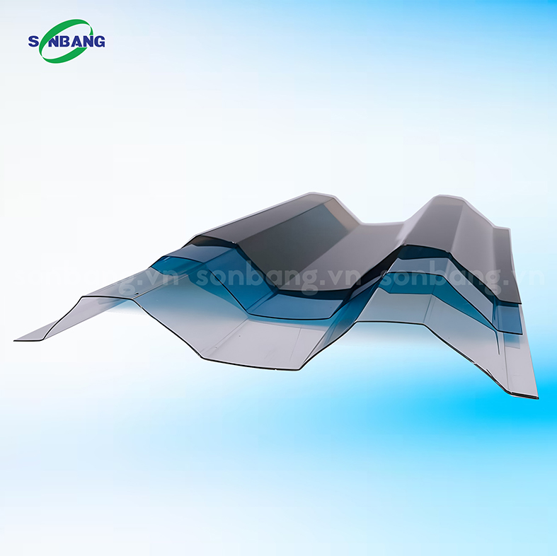 ton song solmart web2 Tôn nhựa lấy sáng SolMart 11 sóng vuông - Ảnh 2