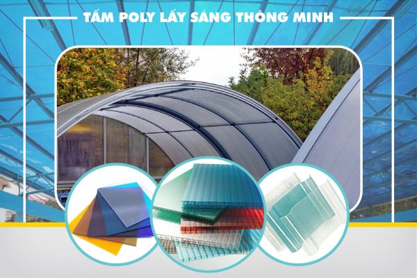 Tam lop lay sang Polycarbonate