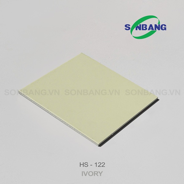 aluminium chong chay architeck color IVORY Tấm Aluminium Chống Cháy FR Architecks
