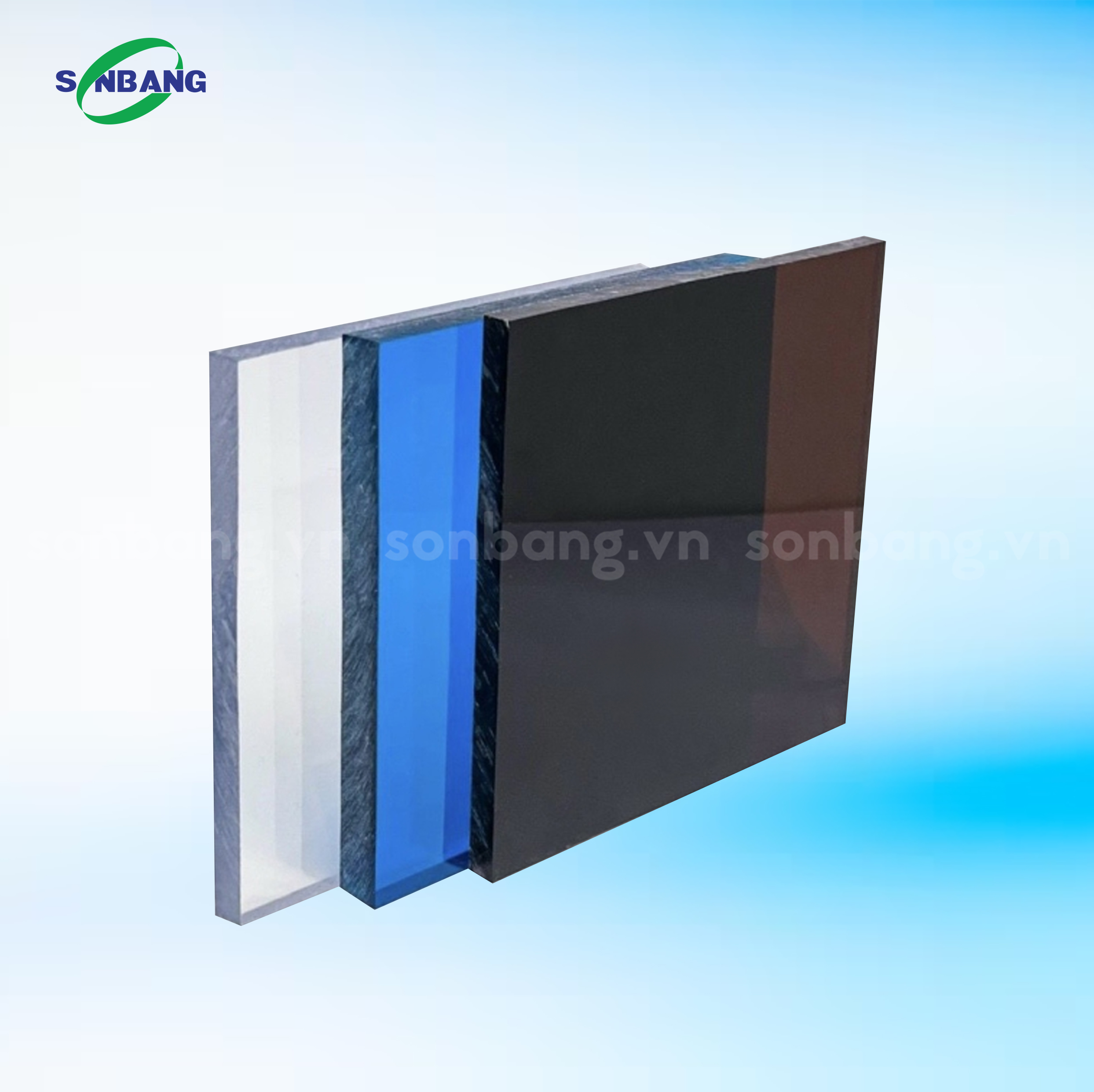 poly dac 8mm tấm polycarbonate đặc 8mm Solmart Sơn Băng