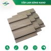 lam song go nhua nano 2 Lam sóng nhựa nano vân gỗ ốp tường, ốp trần 3 sóng SOL-13