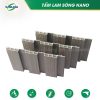 lam song go nhua nano 3 Lam sóng nhựa nano vân gỗ ốp tường, ốp trần 3 sóng SOL-13