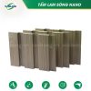 lam song go nhua nano 4 Lam sóng nhựa nano vân gỗ ốp tường, ốp trần 3 sóng SOL-13