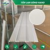 lam song op tuong nano 1 Lam sóng ốp tường, ốp trần nhựa nano 3 sóng SOL-01