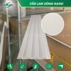 tam nano lam song 1 Tấm nhựa lam sóng nano ốp tường, ốp trần 4 sóng SOL-01