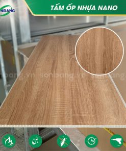 Tấm nano vân gỗ loại phẳng SOL-20
