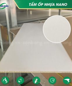 Tấm ốp tường nano phẳng vân hoa văn SOL-01
