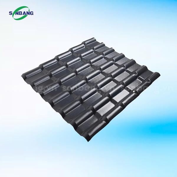 ngoi nhua pvc asa 10 Ngói nhựa PVC/ASA cách nhiệt, bảo hành 10 năm - Ảnh 6