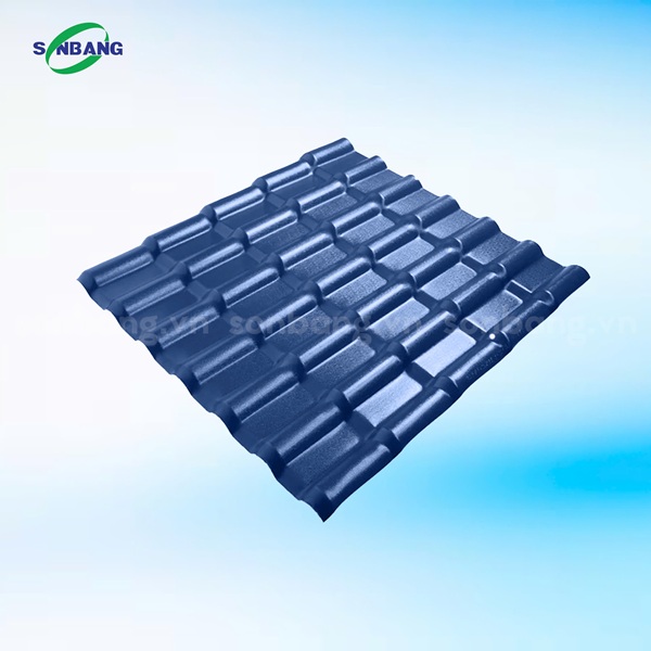 ngoi nhua pvc asa 9 Ngói nhựa PVC/ASA cách nhiệt, bảo hành 10 năm - Ảnh 3
