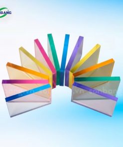 Tấm mica 10mm trong suốt, đủ màu Đài Loan