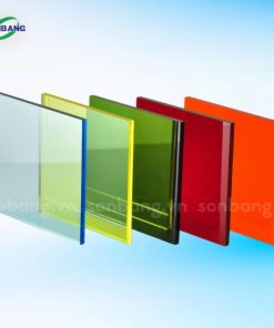 Tấm mica 5mm Đài Loan trong suốt và đủ màu
