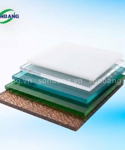 Tấm Poly đặc 4mm SolMart bảo hành 7 năm